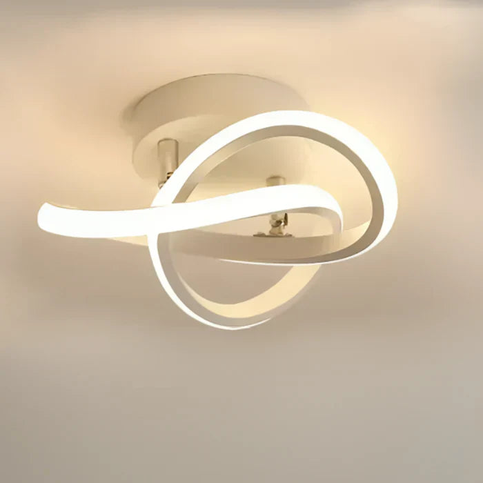 Modern LED Mennyezeti Lámpa Kettős Gyűrűs Dizájnnal – Twilight Rings