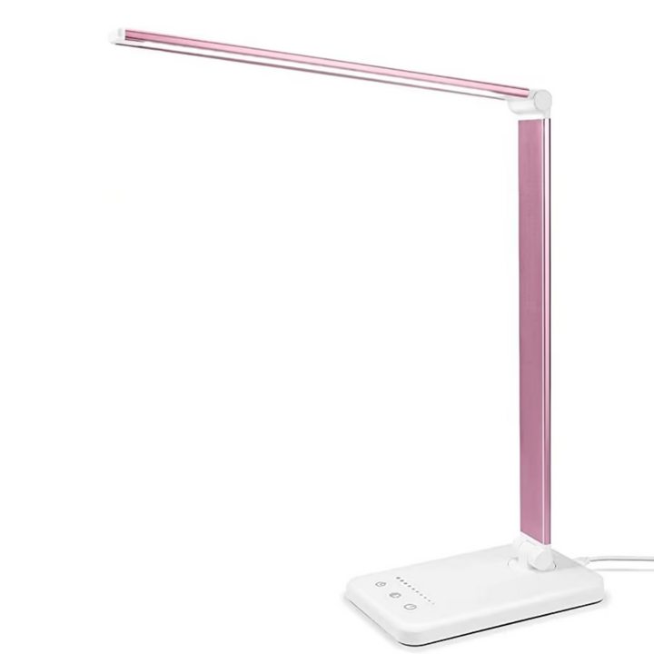 Modern Állítható LED Asztali Lámpa USB-Töltővel - BrightEase