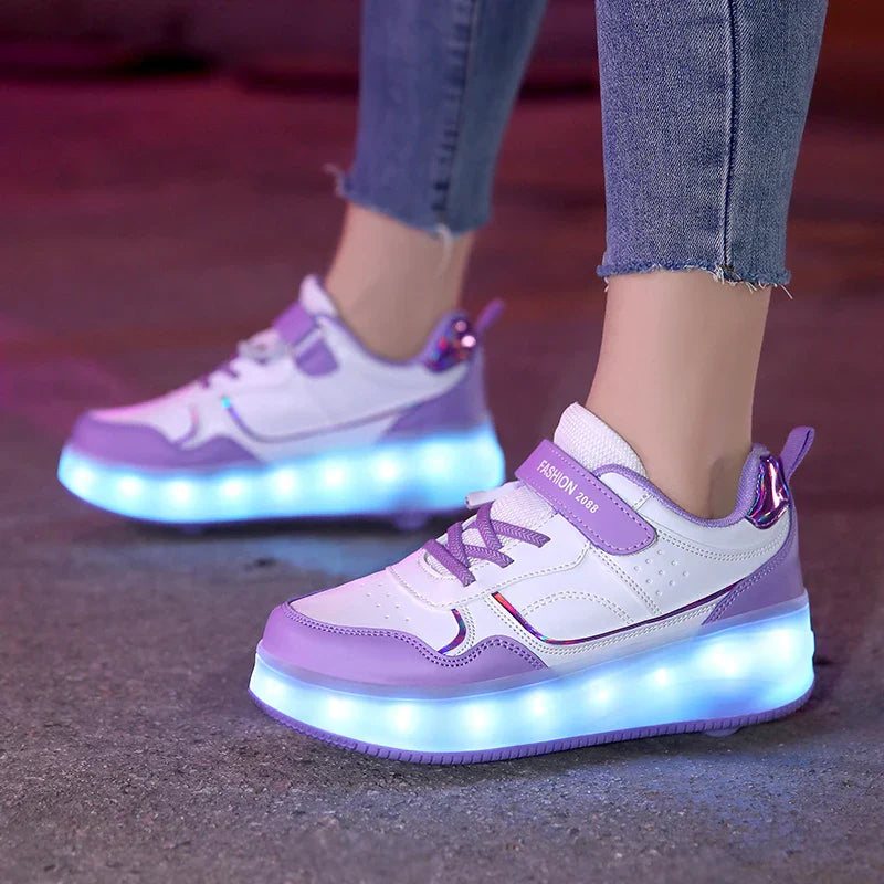 Orthopedikus LED Rolsneakers - Zoe