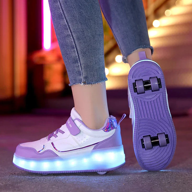 Orthopedikus LED Rolsneakers - Zoe