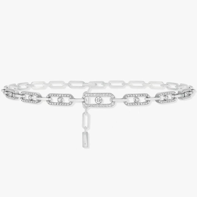 Diamant Fusion | Multi-Gyémánt Gyűrű Choker Nyaklánc