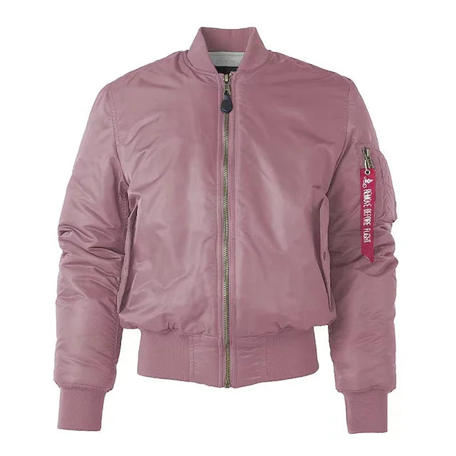 Unisex prémium bomber dzseki cipzárral - Alex