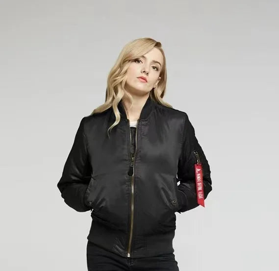 Unisex prémium bomber dzseki cipzárral - Alex