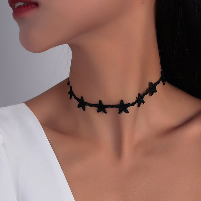 Királyi kerek | Bársony nyaklánc choker