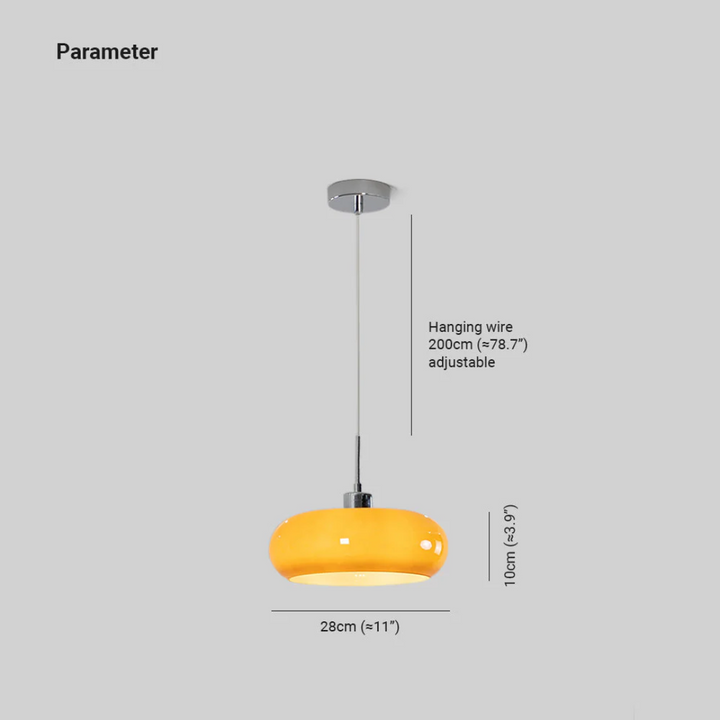 Modern Kerek LED Függőlámpa - RadianceOrb