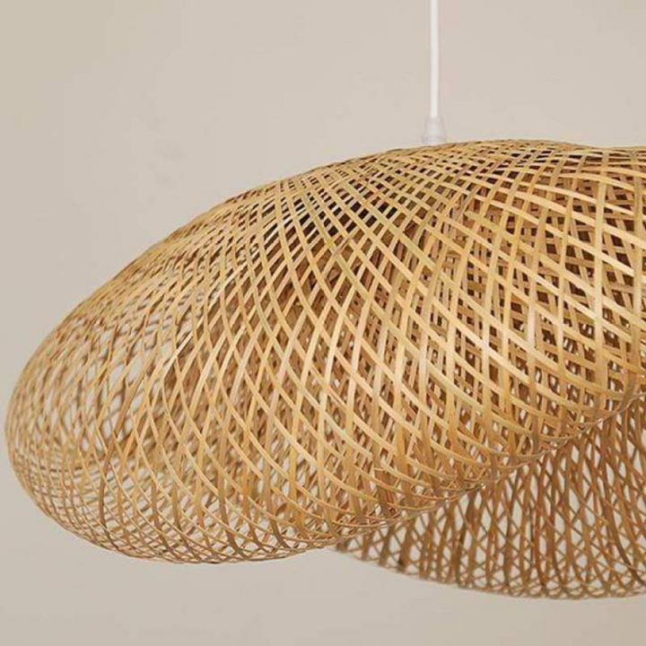 Design LED Függőlámpa Bambusz Gömbökkel – EcoSphere