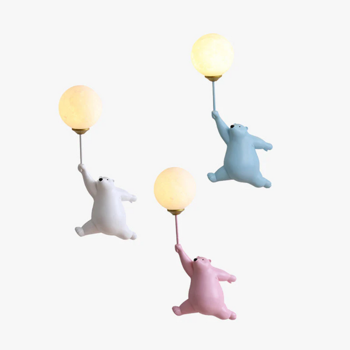 Design Bocs LED Fali Lámpa - TeddyGlow