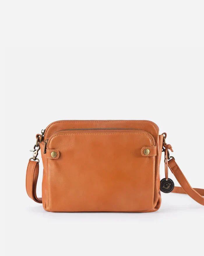 Bőr Crossbody Válltáska - PremierSatchel