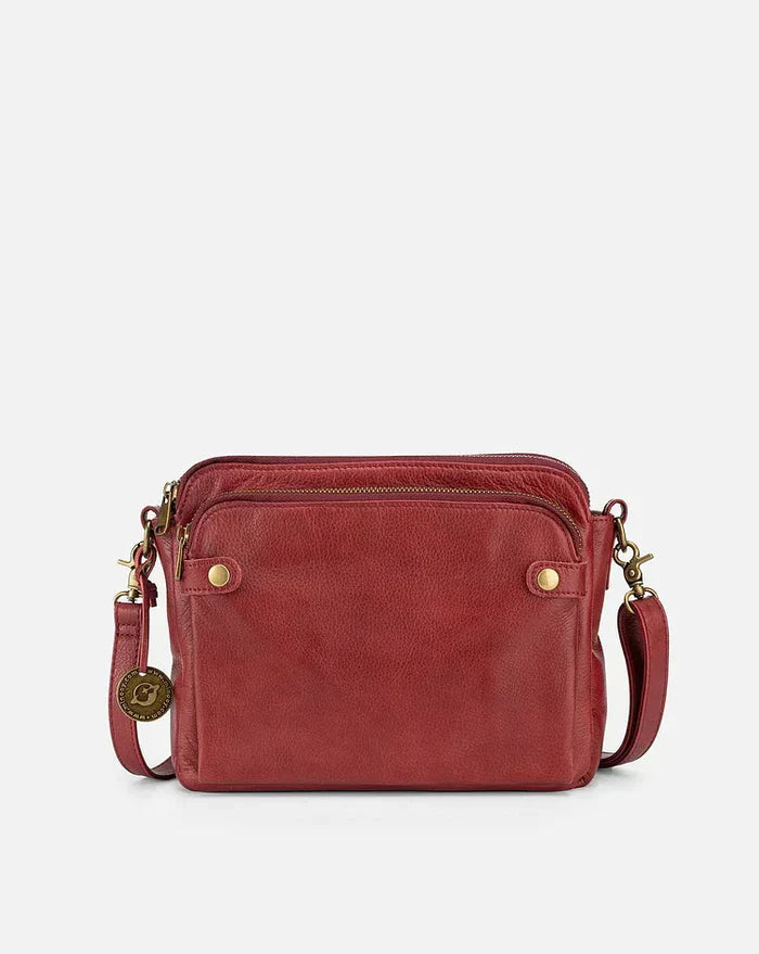 Bőr Crossbody Válltáska - PremierSatchel